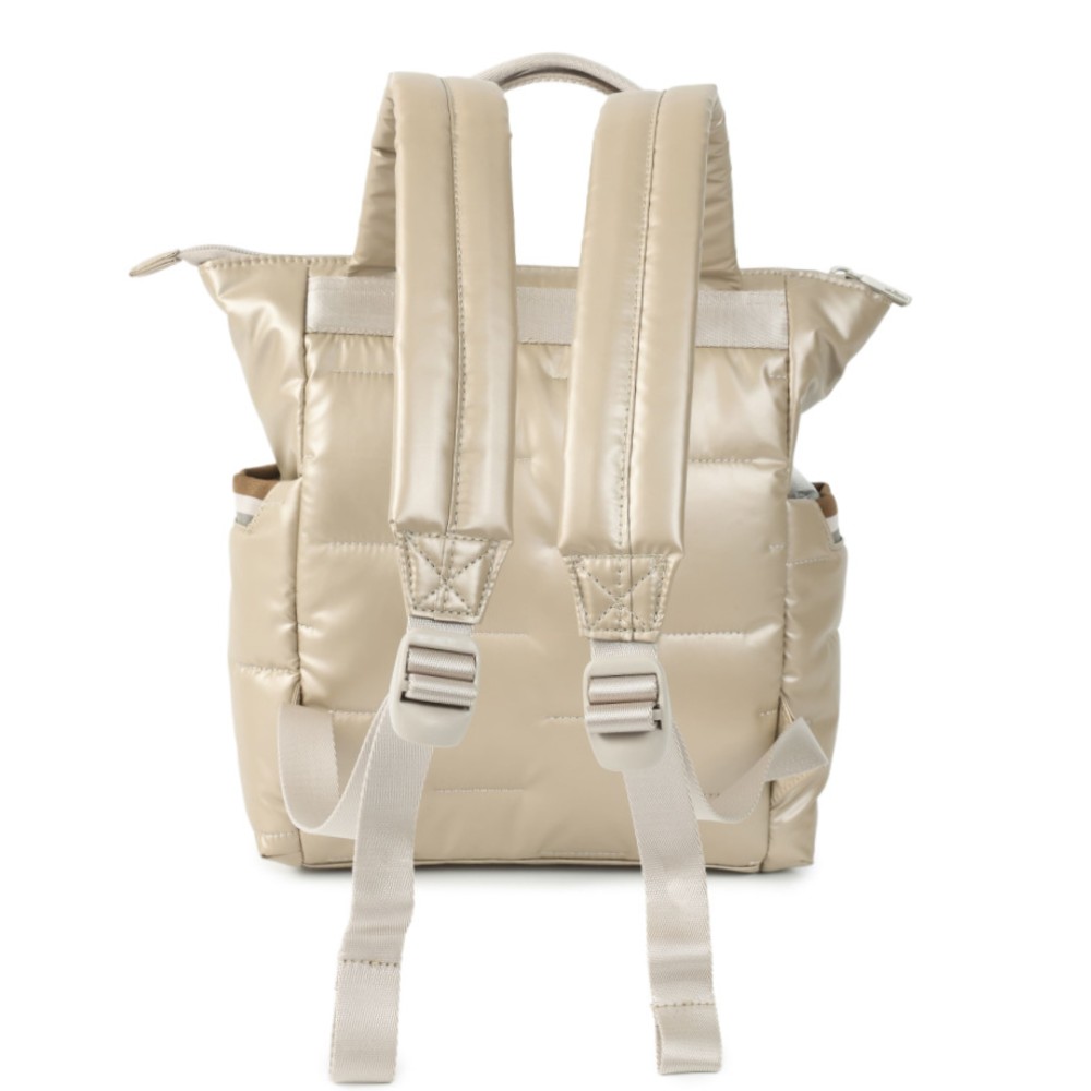 Hedgren HCOCN04/913 COCOON PUFFER Γυναικεία Τσάντα Πλάτης Μπεζ Τσάντες