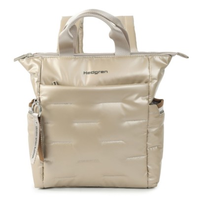 Hedgren HCOCN04/913 COCOON PUFFER Γυναικεία Τσάντα Πλάτης Μπεζ