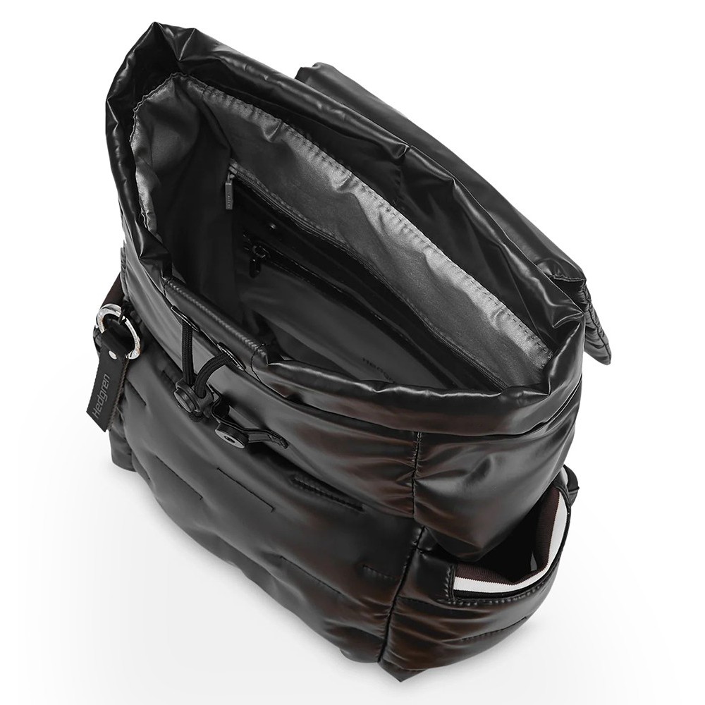 Hedgren HCOCN05/003 COCOON PUFFER Γυναικεία Τσάντα Πλάτης Μαύρη Τσάντες