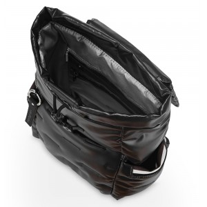 Hedgren HCOCN05/003 COCOON PUFFER Γυναικεία Τσάντα Πλάτης Μαύρη Τσάντες