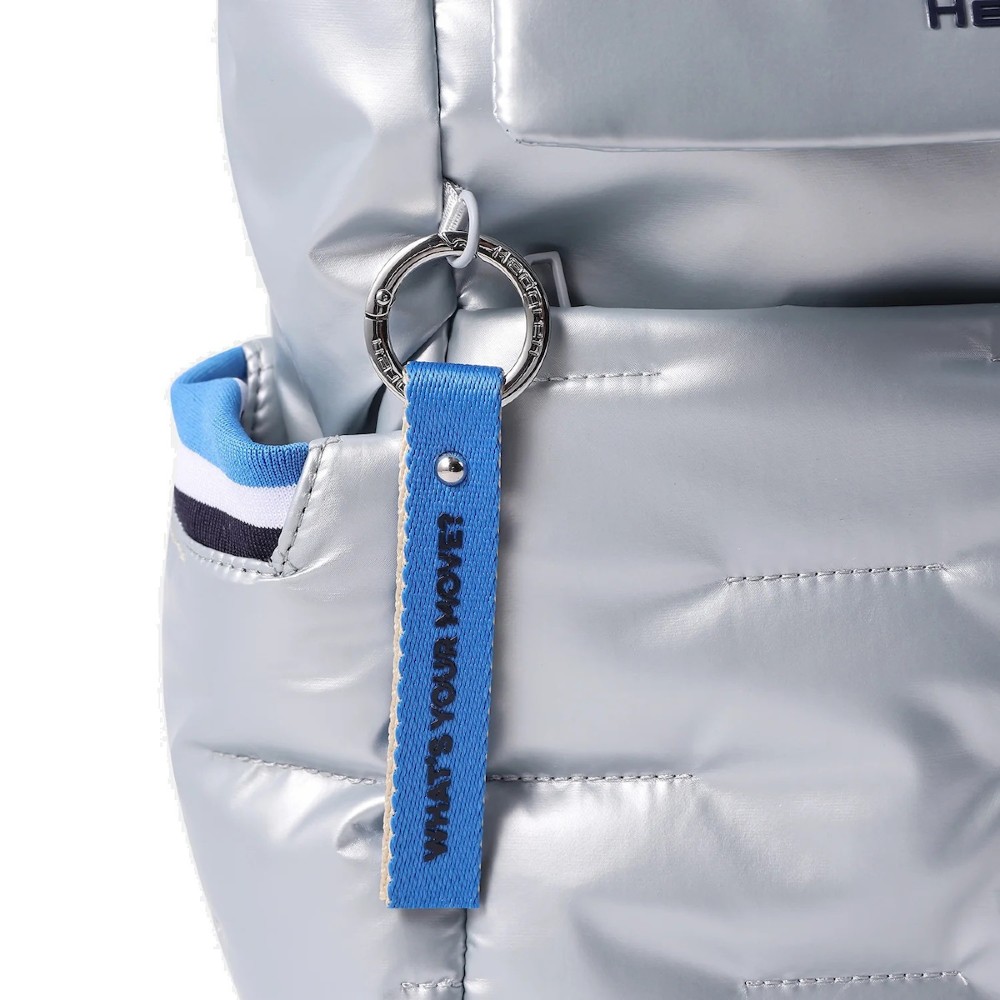 Hedgren HCOCN05/871 COCOON PUFFER Γυναικεία Τσάντα Πλάτης Ασημί Τσάντες
