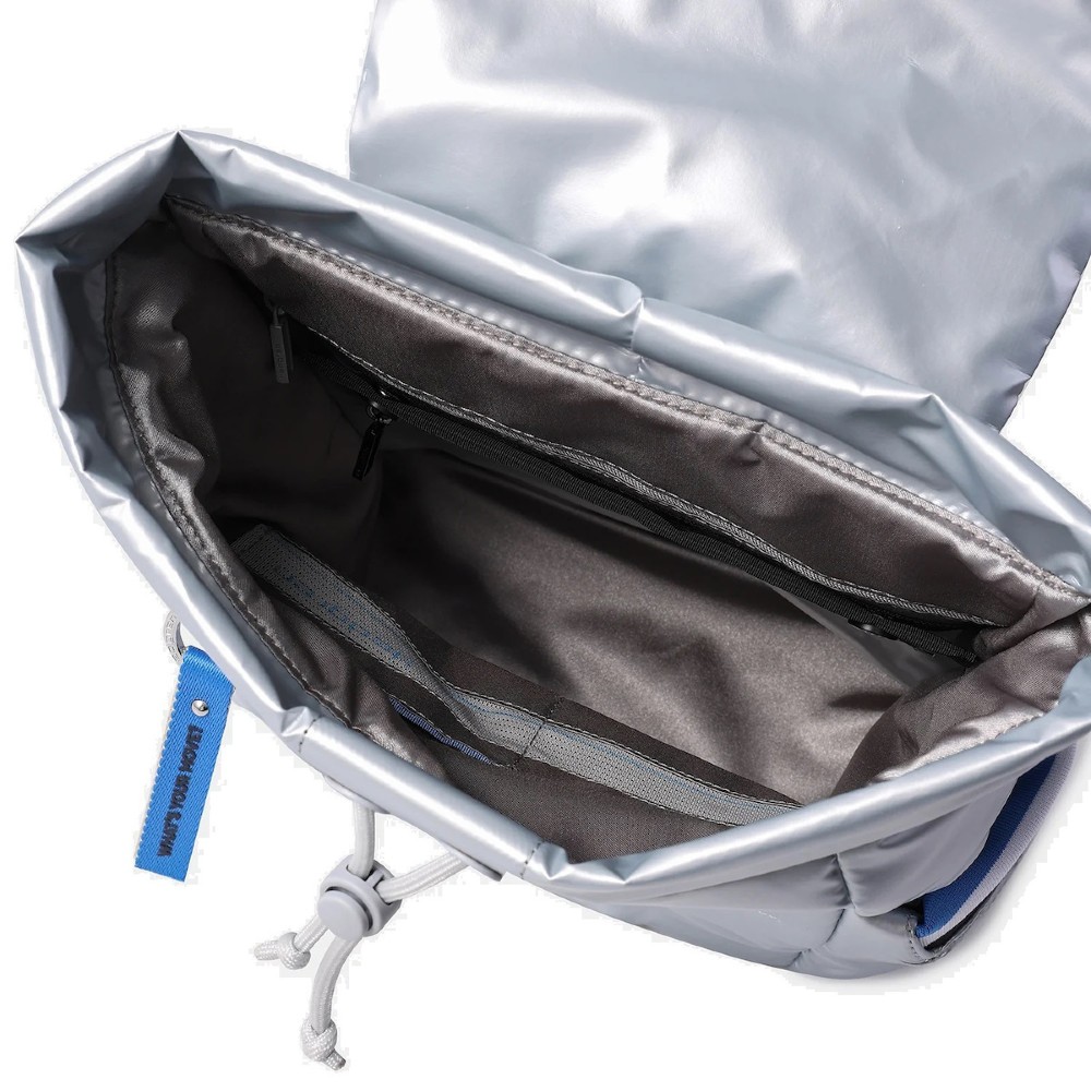 Hedgren HCOCN05/871 COCOON PUFFER Γυναικεία Τσάντα Πλάτης Ασημί Τσάντες