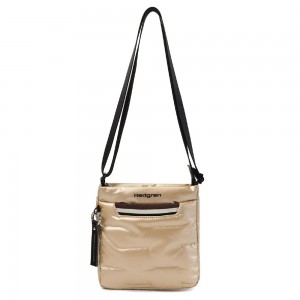 Hedgren HCOCN06/859 COCOON PUFFER Women's Crossbody Bag Safari Beige Bags