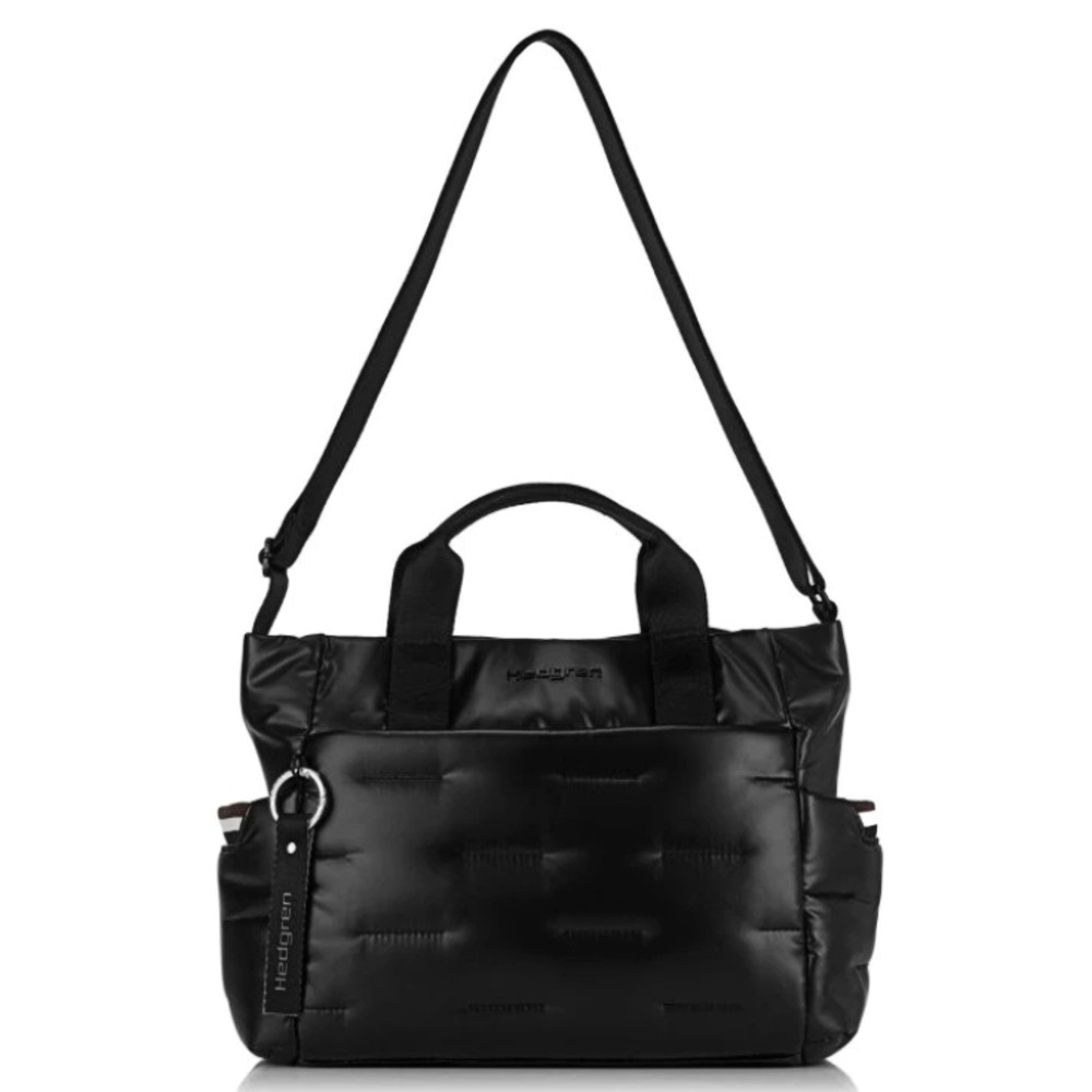Hedgren HCOCN07/003 COCOON PUFFER Γυναικεία Τσάντα Χειρός- Χιαστή Μαύρη Τσάντες