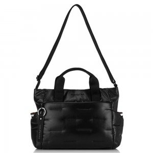 Hedgren HCOCN07/003 COCOON PUFFER Γυναικεία Τσάντα Χειρός- Χιαστή Μαύρη Τσάντες