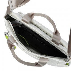 Hedgren HCOCN07/879 COCOON PUFFER Γυναικεία Τσάντα Χειρός- Χιαστή Λευκή Τσάντες