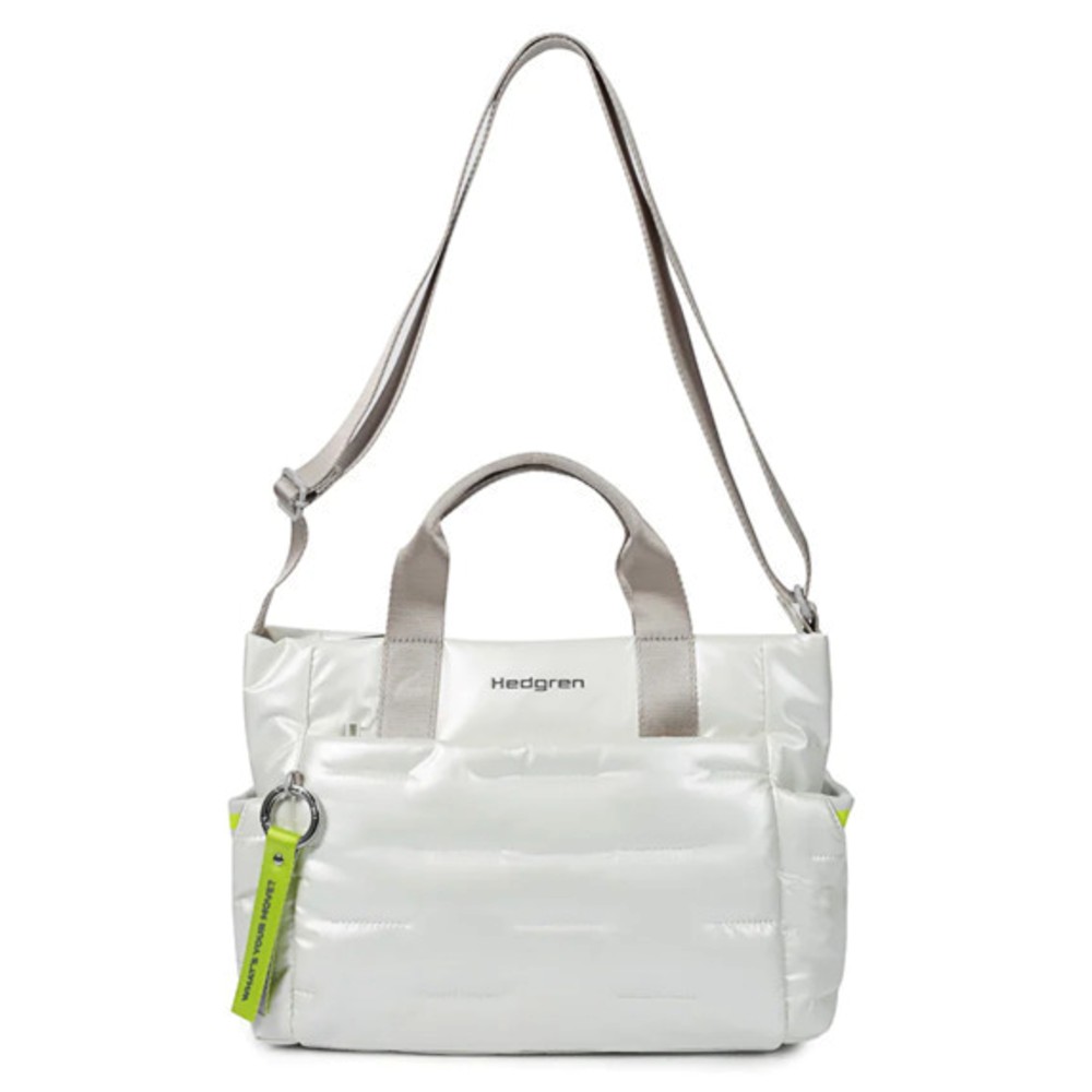 Hedgren HCOCN07/879 COCOON PUFFER Γυναικεία Τσάντα Χειρός- Χιαστή Λευκή Τσάντες