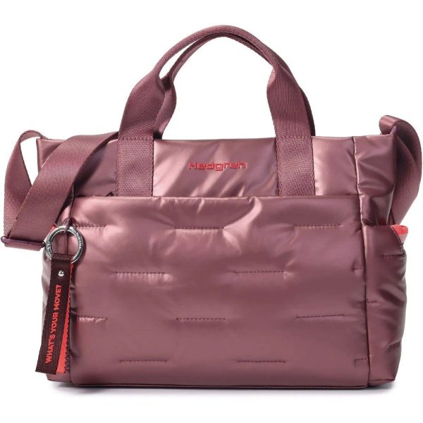 Hedgren HCOCN07/887 COCOON PUFFER Γυναικεία Τσάντα Χειρός- Χιαστή Dusty Rose