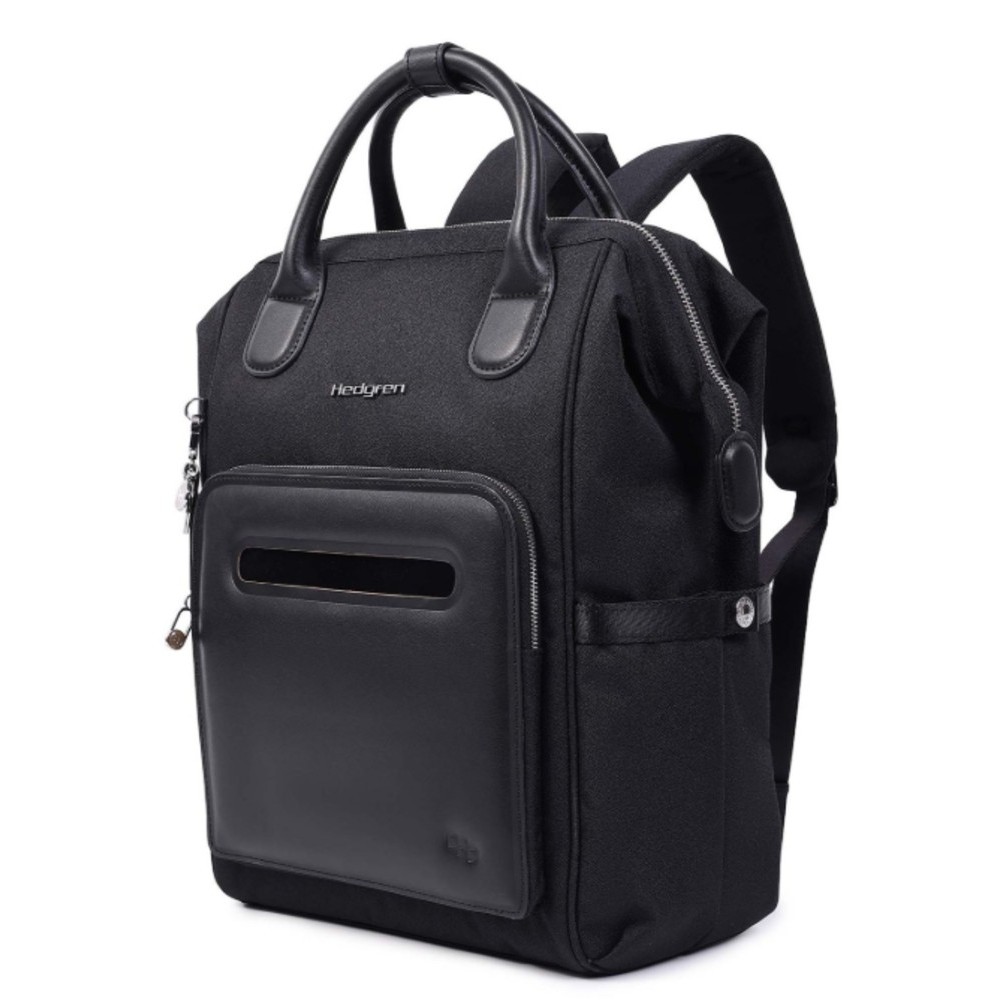 Hedgren HFIKA09-003 Backpack 14″ Vintage Taupe – Γυναικεία Επαγγελματική Τσάντα Πλάτης Μαύρη Τσάντες