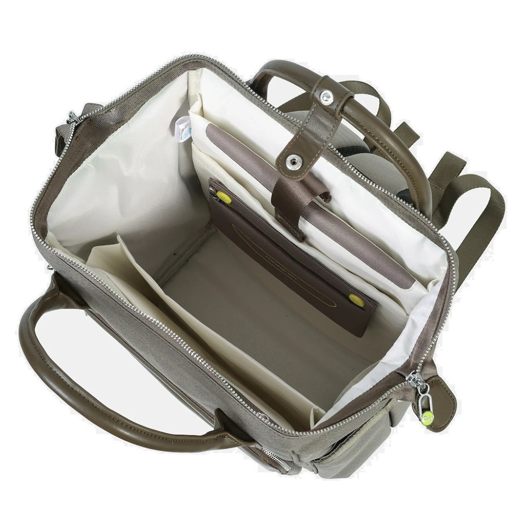 Hedgren HFIKA09-878 Backpack 14″ Vintage Taupe – Γυναικεία Επαγγελματική Τσάντα Πλάτης Moka  Τσάντες