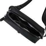 HEDGREN HLOOP10-003 EDDY Sling Bag Τσαντάκι Μέσης / Cross Bodybag με Rfid Μαύρο 6