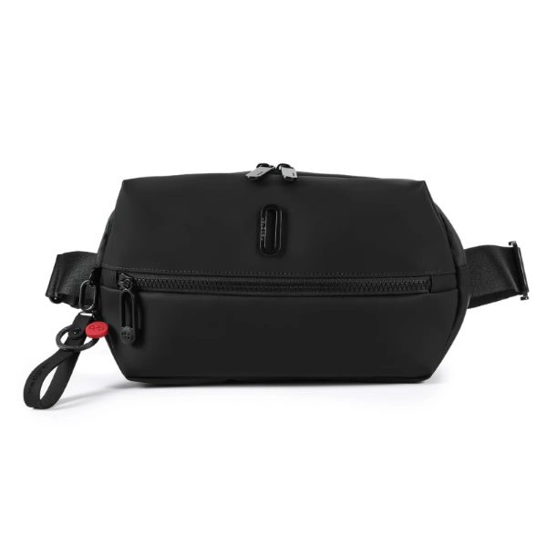 HEDGREN HLOOP10-003 EDDY Sling Bag Τσαντάκι Μέσης / Cross Bodybag με Rfid Μαύρο