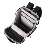 HEDGREN HLOOP06-003 TWIST L Backpack Τσάντα Πλάτης 16" με Rfid Μαύρη 4