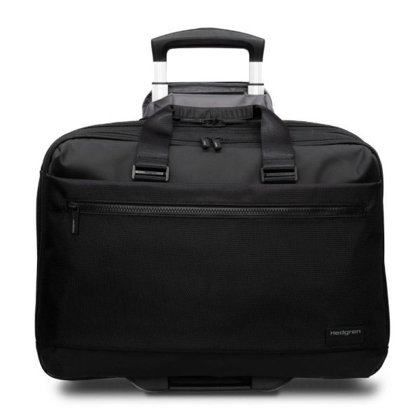 Hedgren HNXT10 003 Τσάντα Επαγγελματική 15.6" Τροχήλατη Μαύρη