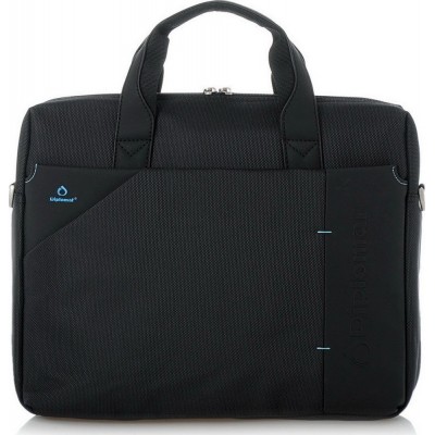 Diplomat LE75 Τσάντα Ώμου / Χειρός για Laptop 15.6" Μαύρη