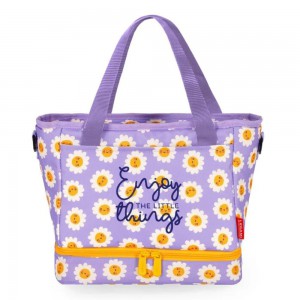 Legami Milano LLBAG0005 Τσαντάκι Φαγητού Χειρός DAISY Λιλά