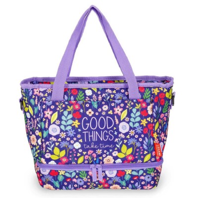 Legami Milano LLBAG0006 Τσαντάκι Φαγητού Χειρός GOOD THINGS Flower Λιλά