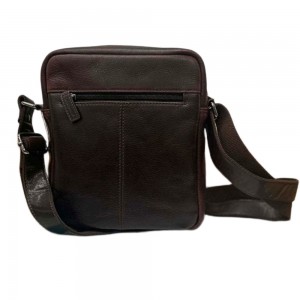 Diplomat LV87 Leather Crossbody Bag Brown Bags