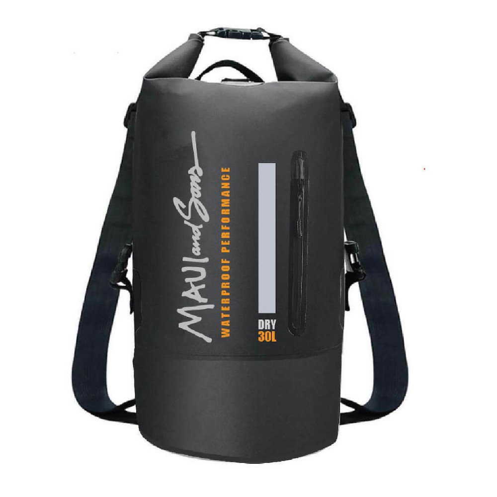 Maui & Sons 2703 Στεγανός Σάκος Πλάτης 30 Λίτρων Μαύρoς Bags