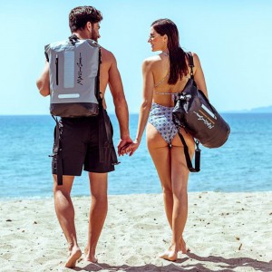 Maui & Sons 2703 Στεγανός Σάκος Πλάτης 30 Λίτρων Μαύρoς Bags