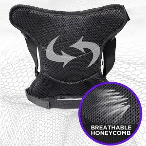 MotoCentric Τσαντάκι Μηρού Αναβάτη Μαύρο/γκρι MC-0129 Τσάντες