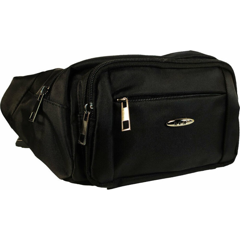 RCM Y6019D Ανδρικό Τσαντάκι μέσης Μαύρο Τσάντες