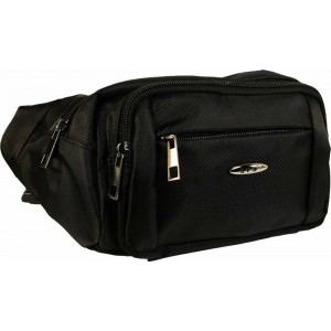RCM Y6019D Ανδρικό Τσαντάκι μέσης Μαύρο Τσάντες