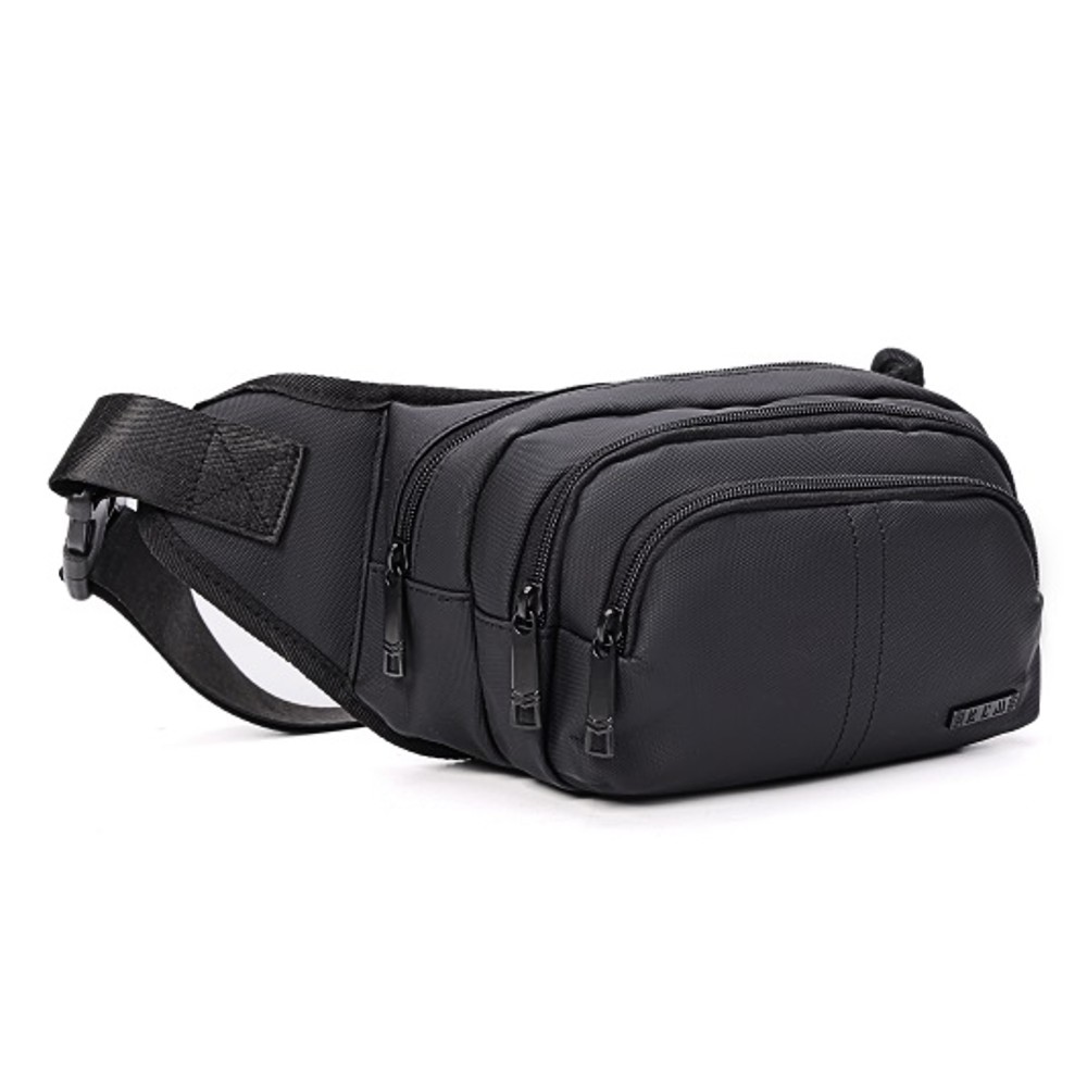 RCM 1594 Ανδρικό Τσαντάκι μέσης Μαύρο Τσάντες