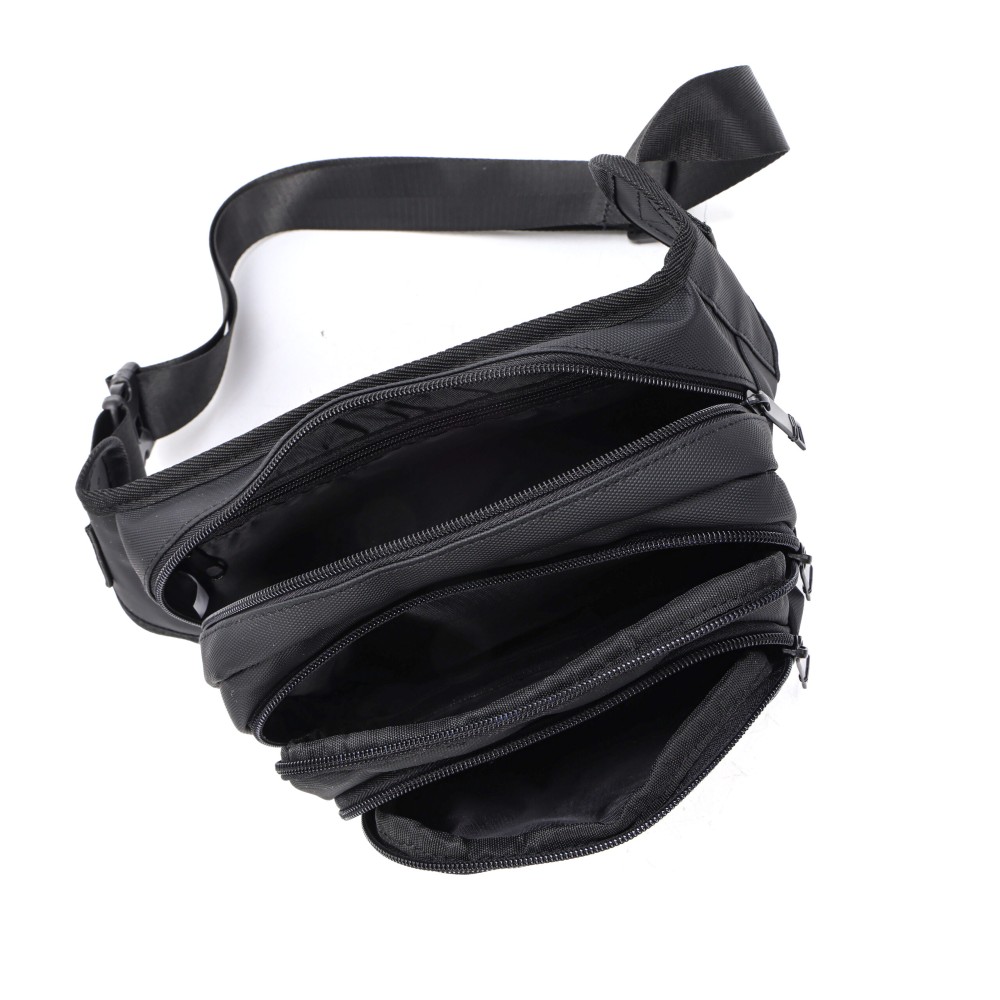 RCM 1594 Ανδρικό Τσαντάκι μέσης Μαύρο Τσάντες