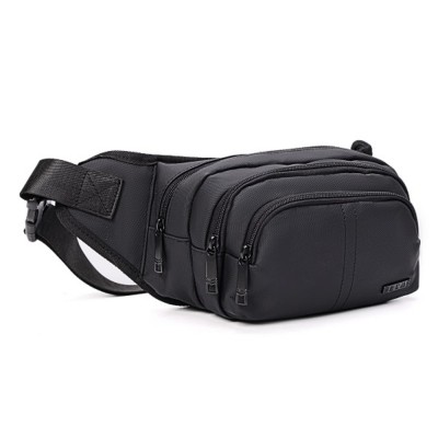 RCM 1594 Ανδρικό Τσαντάκι μέσης Μαύρο