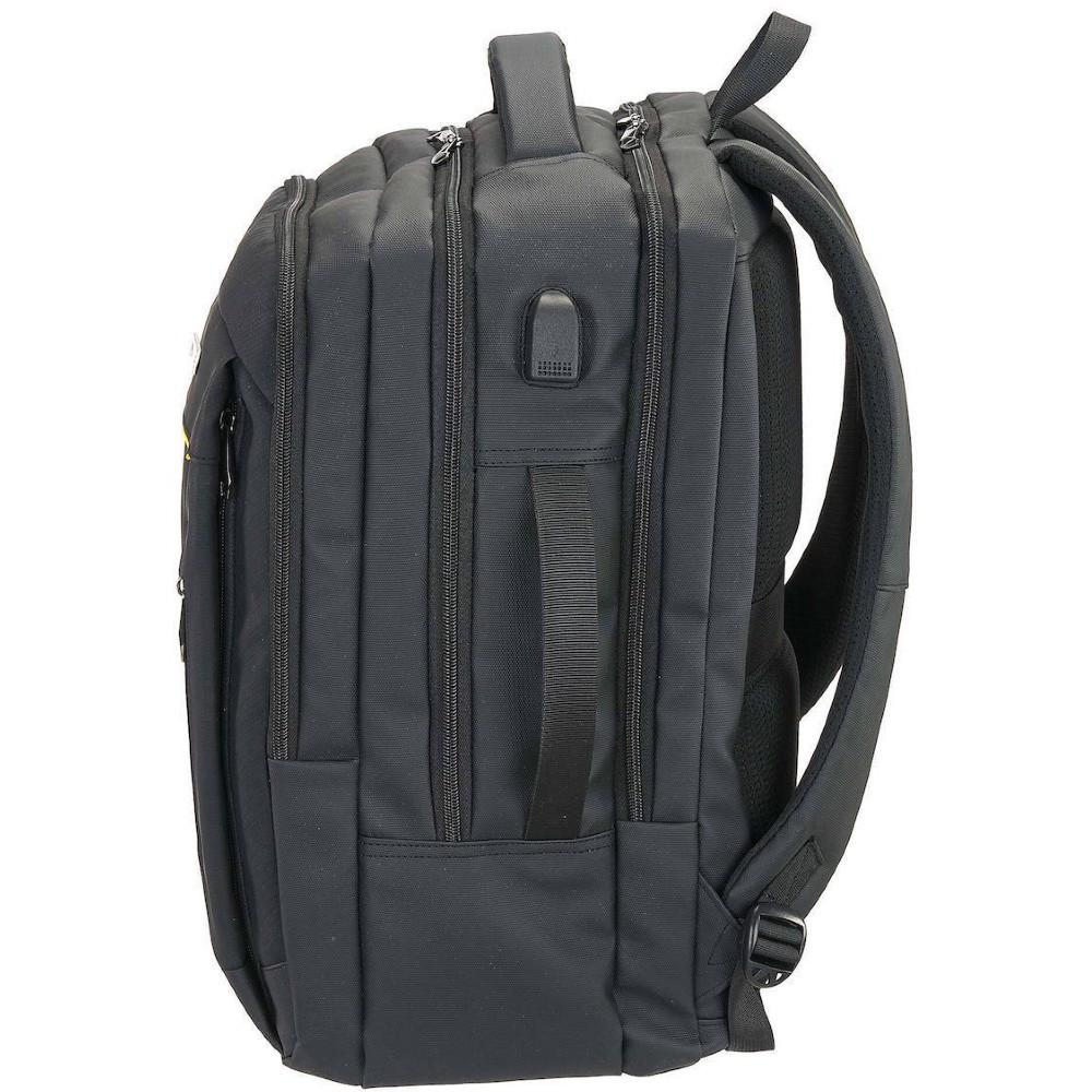 RCM 812 Τσάντα Πλάτης Backpack15.6" Μαύρη Τσάντες