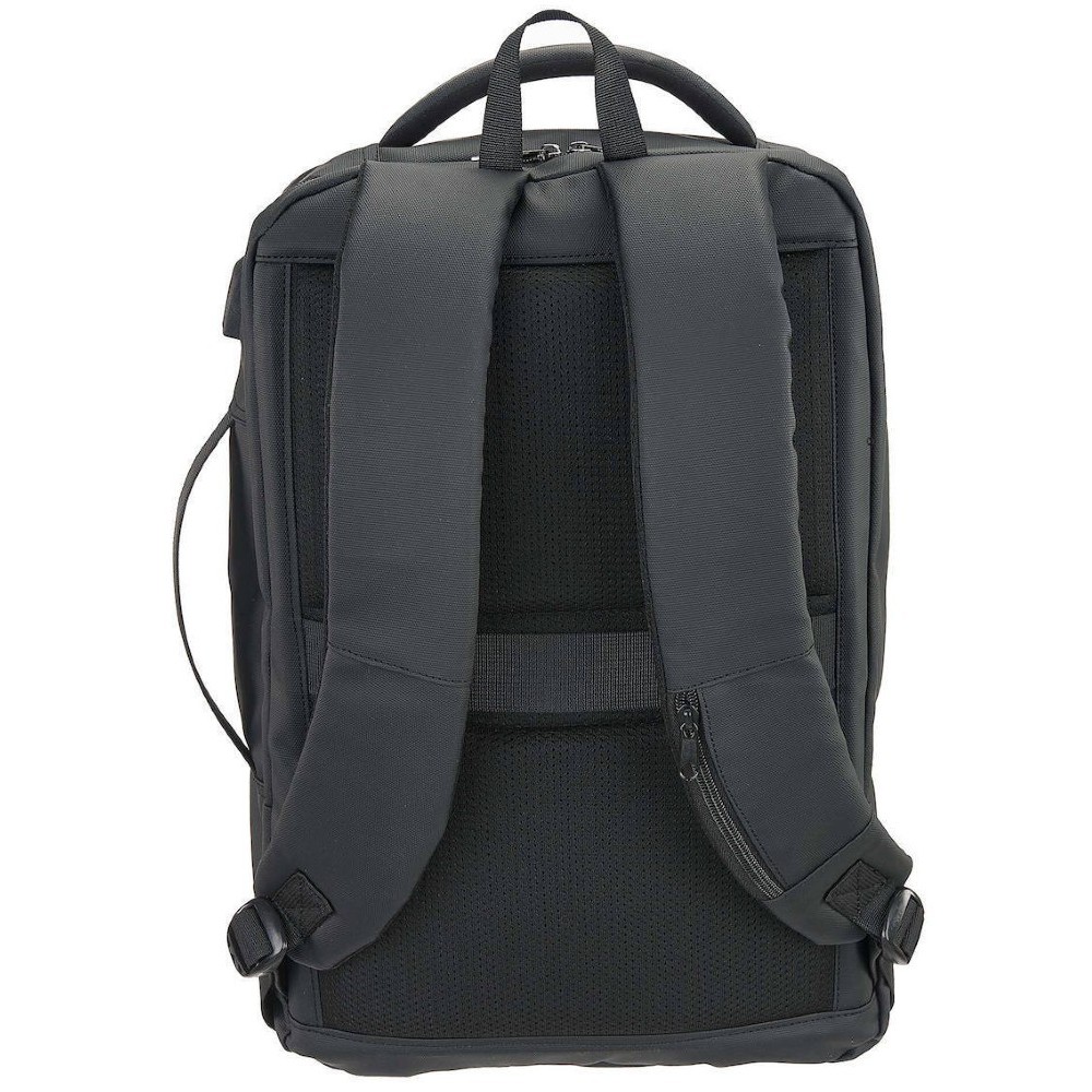 RCM 812 Τσάντα Πλάτης Backpack15.6" Μαύρη Τσάντες