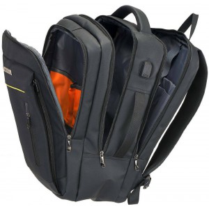 RCM 812 Τσάντα Πλάτης Backpack15.6" Μαύρη Τσάντες