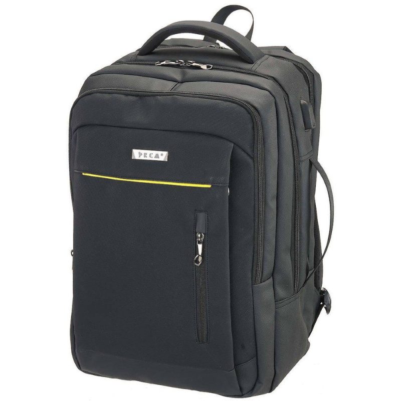 RCM 812 Τσάντα Πλάτης Backpack15.6" Μαύρη RCM