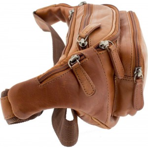 RCM H31 Ανδρικό Δερμάτινο Τσαντάκι Μέσης Ταμπά Τσάντες