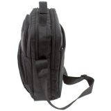 RCM K-4339(L)  Ανδρική Τσάντα Ώμου Χιαστί με χειρολαβή Μαύρη 3