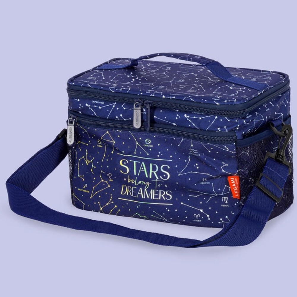 Legami Milano SLBAG0002 Τσαντάκι Φαγητού Χειρός STARS Μπλε Accessories