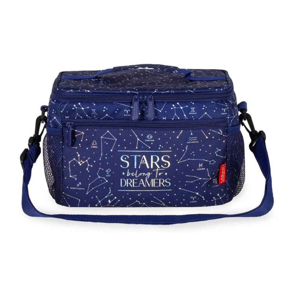 Legami Milano SLBAG0002 Τσαντάκι Φαγητού Χειρός STARS Μπλε Accessories