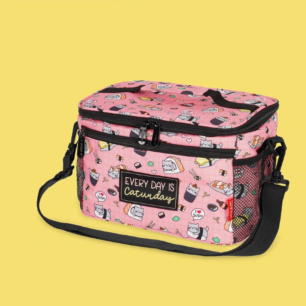 Legami Milano SLBAG0006 Sushi Cat - Lunch Bag Pink Accessories