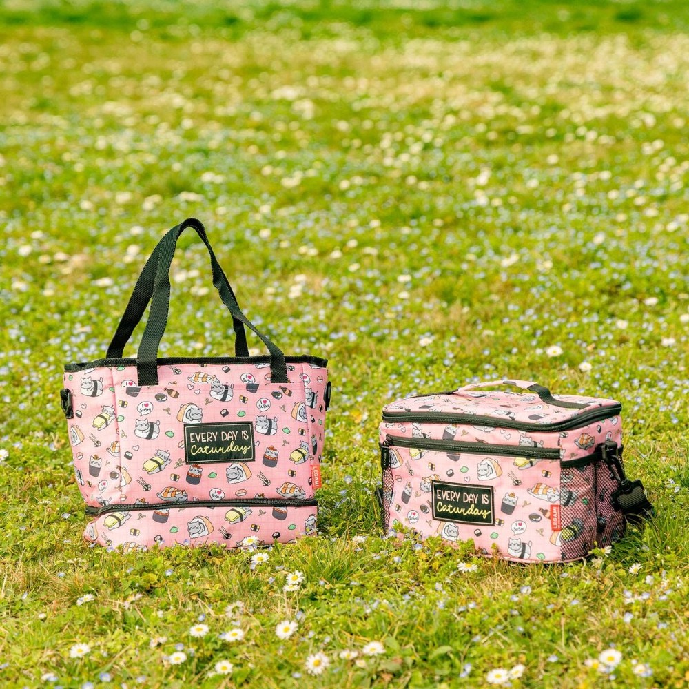 Legami Milano SLBAG0006 Sushi Cat - Lunch Bag Pink Accessories