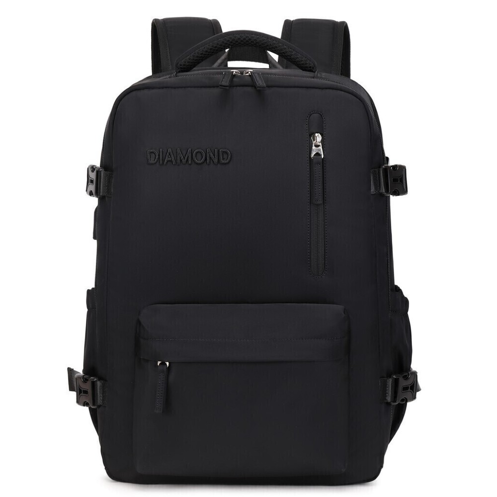 Classic Diamond SW6885 Σακίδιο Πλάτης Backpack Με USB Μαύρη Τσάντες
