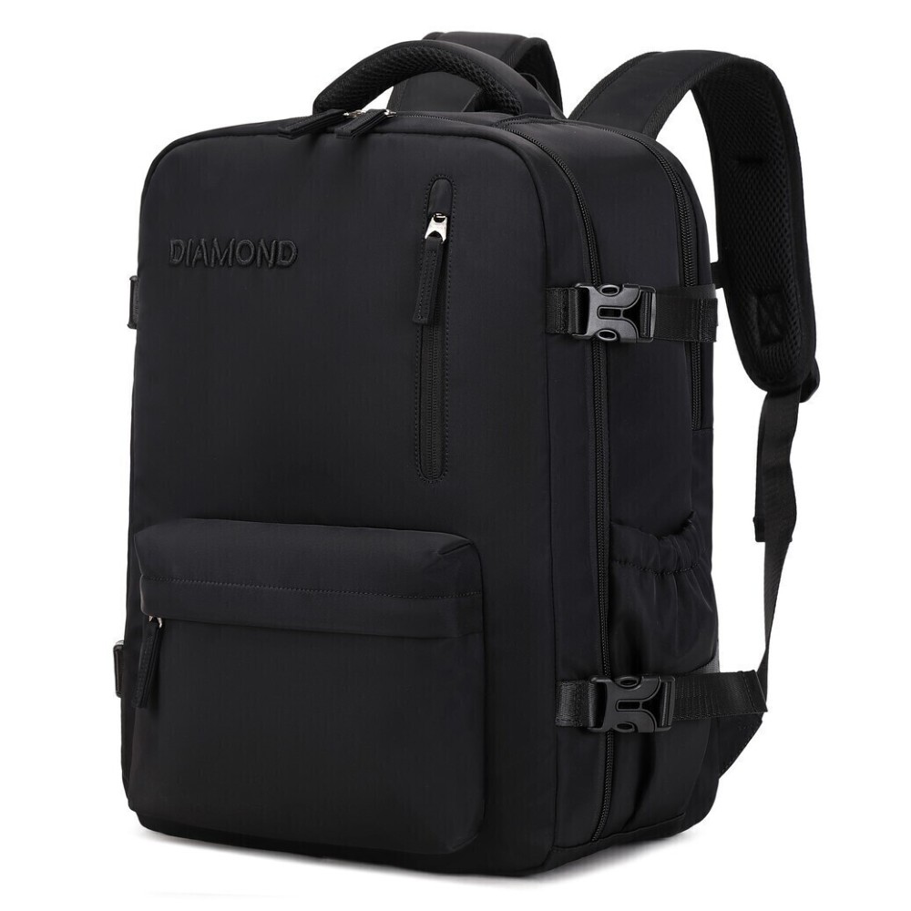 Classic Diamond SW6885 Σακίδιο Πλάτης Backpack Με USB Μαύρη Τσάντες