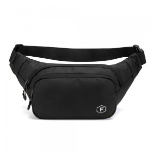Forecast ΤΑ8154 Ανδρικό Τσαντάκι Μέσης Μαύρο Τσάντες