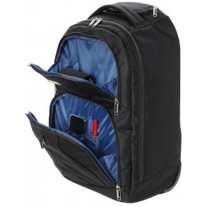 Diplomat TBF200 Σακίδιο Πλάτης τροχήλατο μαύρο