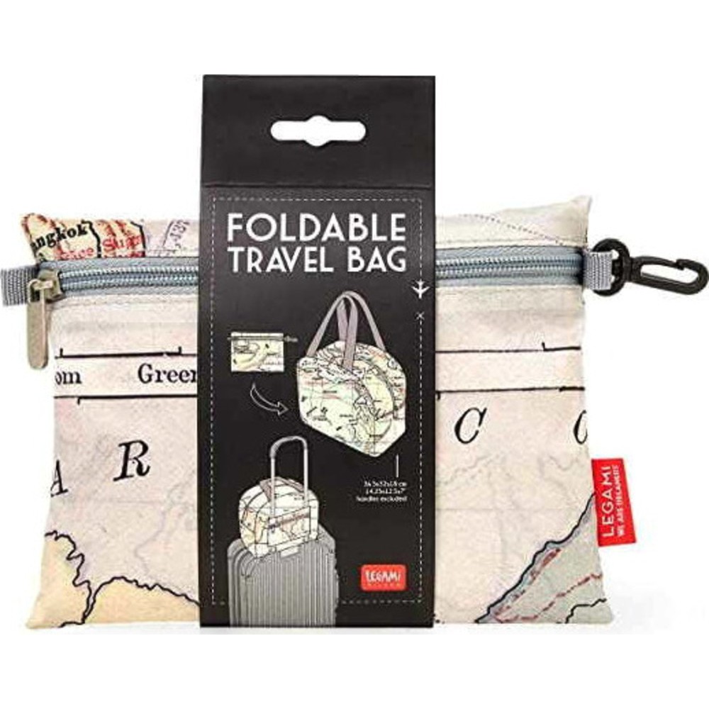 Legami Milano TSB0001 Travel Τσάντα Ταξιδίου Μπεζ Τσάντες