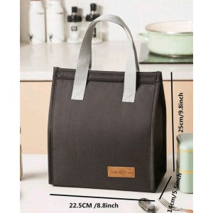 Tasty Food 7013 Ισοθερμικό Τσαντάκι Φαγητού Μαύρο Τσάντες