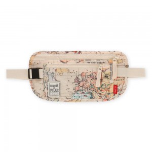 Legami Milano WBAG0001 Travel Ταξιδιωτικό Τσαντάκι Μέσης Ultra-slim Μπεζ Τσάντες