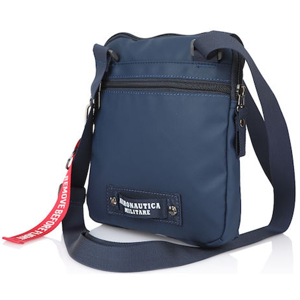 Aeronautica Militare AM-340 Ανδρική Τσάντα Ώμου / Χιαστί Μπλε