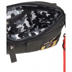 Aeronautica Militare AM-340 Ανδρική Τσάντα Ώμου / Χιαστί Γκρι