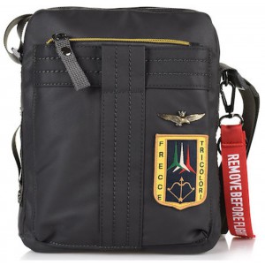 Aeronautica Militare AM-341 Ανδρική Τσάντα Ώμου / Χιαστί Γκρι Bags